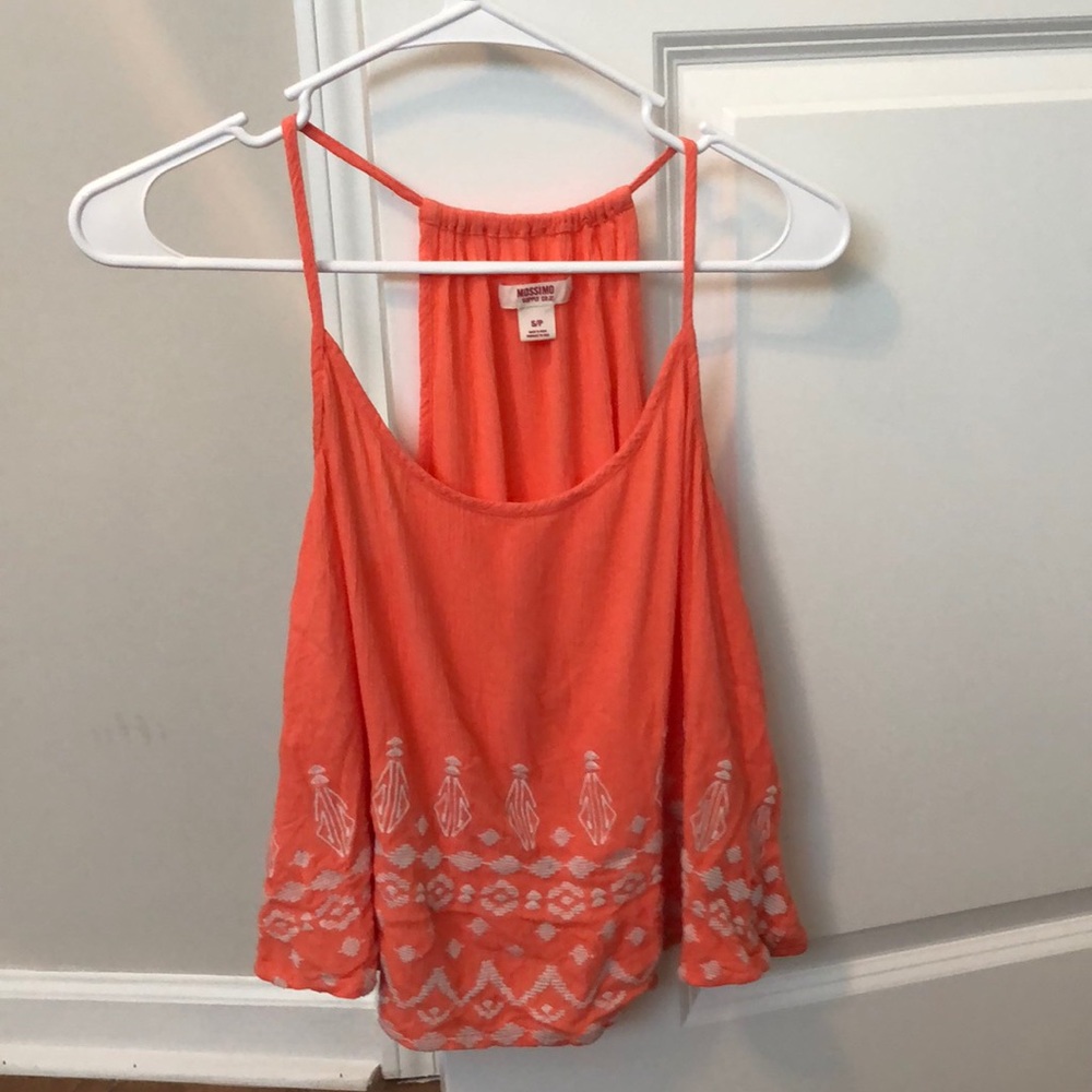 Coral Boho Tank Top